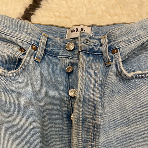 Agolde Riley Women's High Rise Straight - Picture 7 of 13